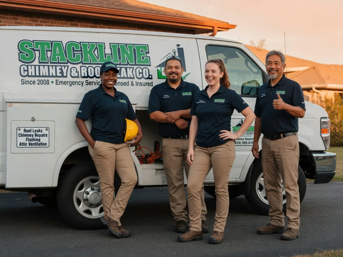 Chimney flashing repair company in Mongo, IN